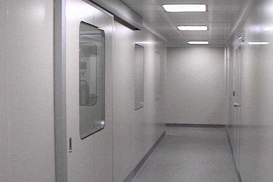 Porte scorrevoli per camera bianca - Easypharma